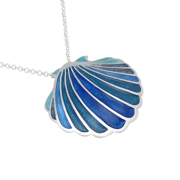 Colgante concha del camino, tamaño grande