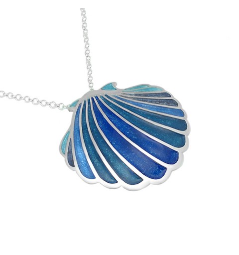 Colgante concha del camino, tamaño grande