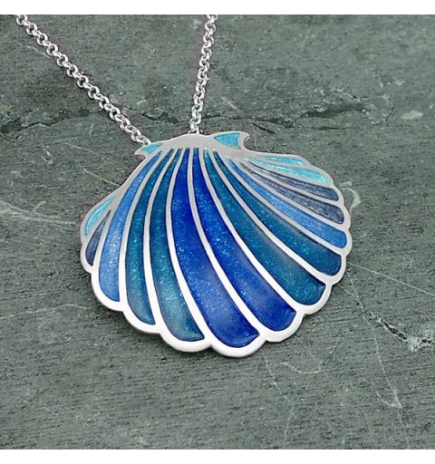 Colgante concha del camino, tamaño grande