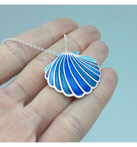 Colgante concha del camino, tamaño grande