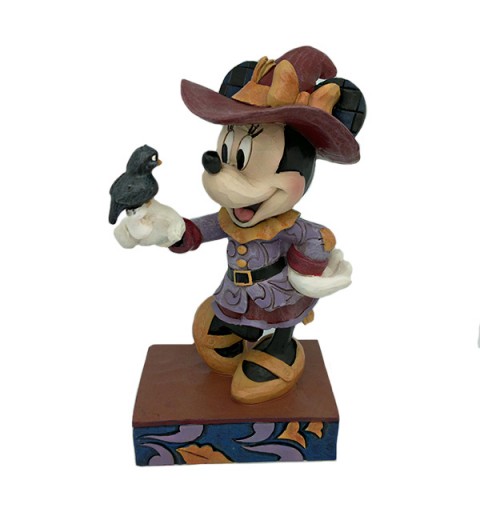 Figura Minnie Mouse con pájaro