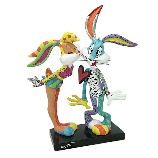 Figura Bugs Bunny y Lola Bunny