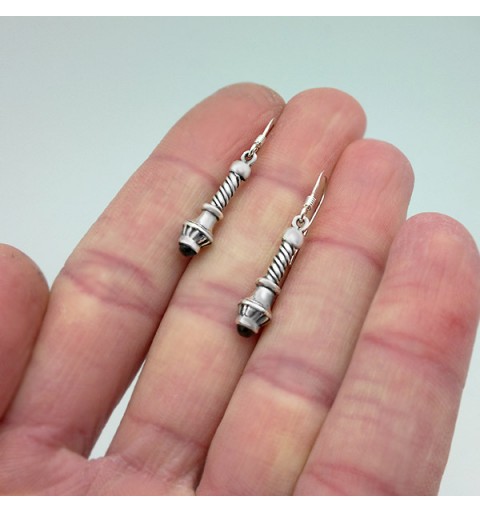 Pendientes finos tipo torque