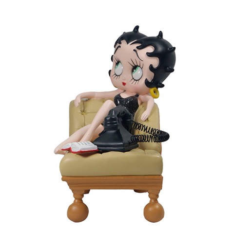 Preciosa figura de Betty Boop en Chaise Longue