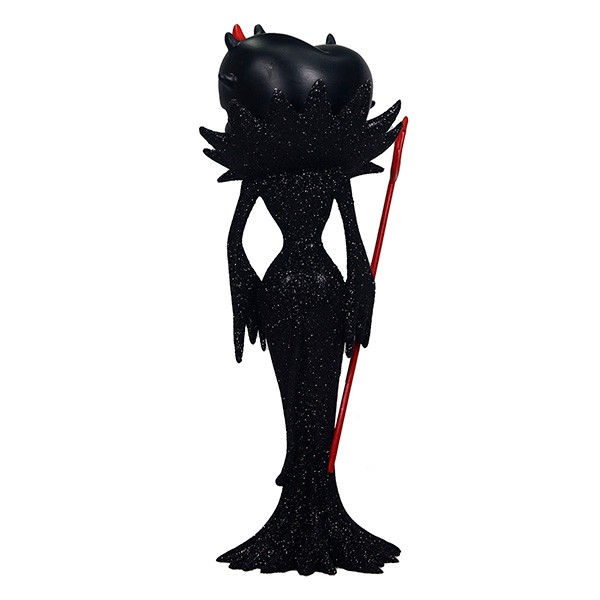 Figura Betty Boop diablilla, con vestido negro