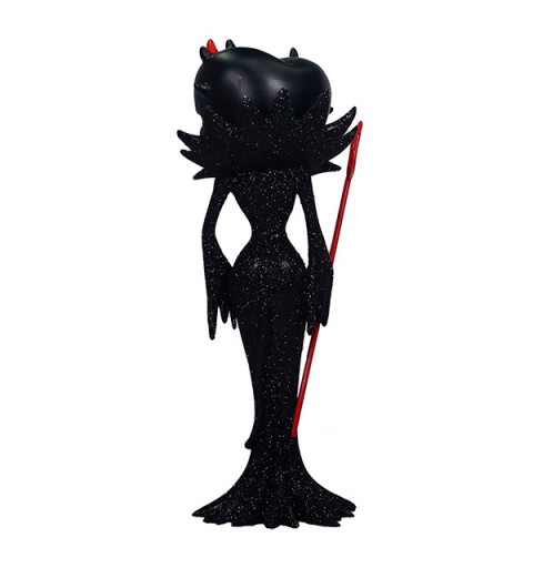 Figura Betty Boop diablilla, con vestido negro