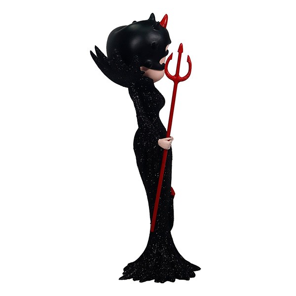 Figura Betty Boop diablilla, con vestido negro