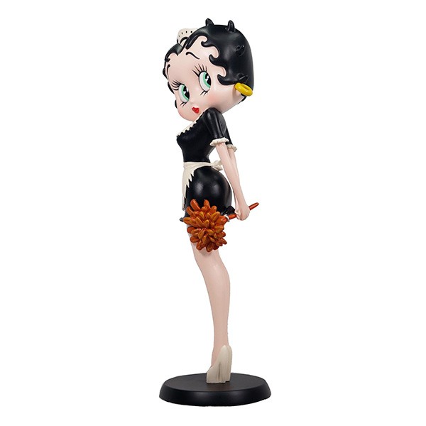 Betty Boop figure, recreating the cleaning ladies of France and their particular attire.