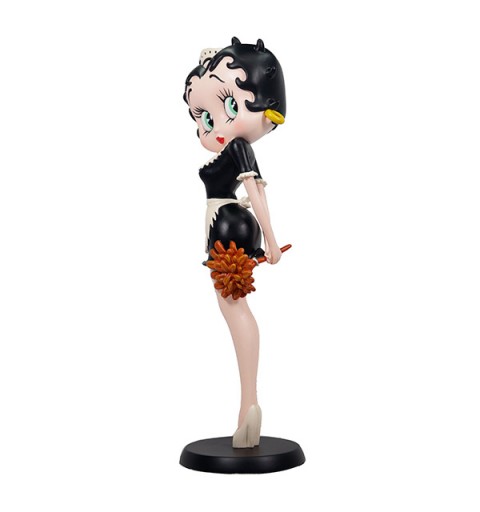 Betty Boop figure, recreating the cleaning ladies of France and their particular attire.