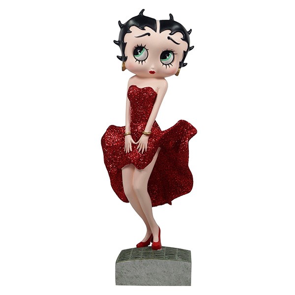 Figura Betty Boop, pose Marilyn Monroe