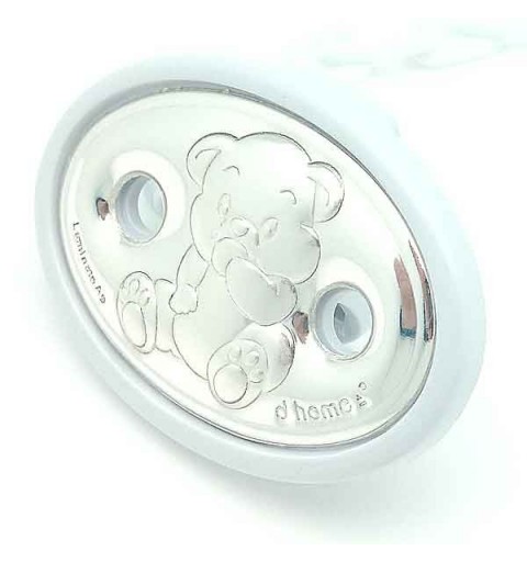 Holds pacifiers white
